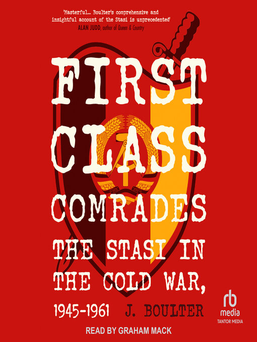 Title details for First Class Comrades by J. Boulter - Wait list